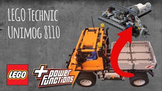 LEGO Technic Unimog 8110 Bauanleitung Ferngesteuert  MaretiusBuild [upl. by Arad]