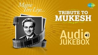 Best Of Mukesh  Sad Songs Collection  Jis Gali Mein Tera Ghar  Audio Jukebox [upl. by Ahsiugal]