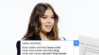 Hailee Steinfeld Answers the Webs Most Searched Questions  WIRED [upl. by Eatnom]