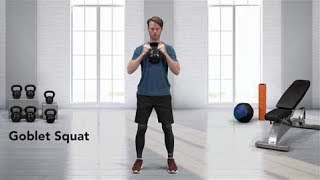 How to do a Kettlebell Goblet Squat [upl. by Kehr]