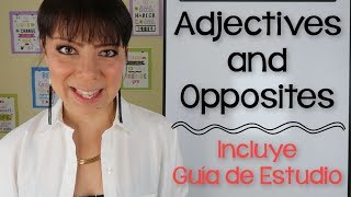 ADJETIVOS EN INGLÉS Y ESPAÑOL  PRONUNCIACIÓN Y DEFINICIÓN [upl. by Ericha321]