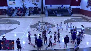 Clymer Central High School vs Pine Valley Mens JV Basketball [upl. by Ennaesor]