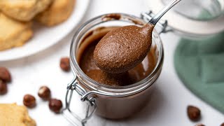 Keto Nutella Recipe Sugarfree Hazelnut Spread [upl. by Reklaw]