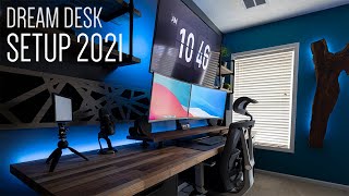 Ultimate Dream Desk Setup Build  8ft Desk  IKEA  Custom [upl. by Romney103]