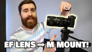 How to Use EF Lenses with Your Canon M50  Commlite Adapter Review [upl. by Rabah989]