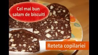 Salam de biscuiti  reteta video [upl. by Nodnahs]