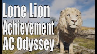 Lone Lion Achievement  Assassins Creed Odyssey DLC [upl. by Eicarg]