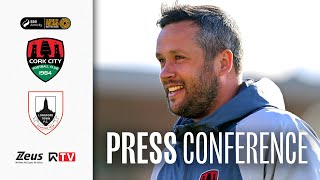 Press Conference  Tim Clancy  Cork City vs Longford Town [upl. by Harms703]