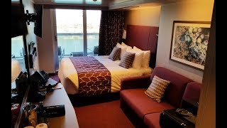 MSC Seaside Balcony Cabin 12143 Video Tour [upl. by Eeralav544]