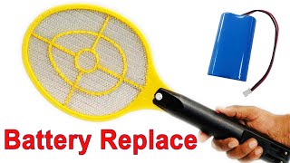 How to change Mosquito bat battery  DIY  Replace a Hunter Swatter Bat Dead cell  Help in Tamil [upl. by Rimahs]