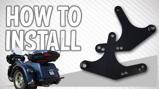 How to Install a Comfort Lift™ or Standard Lift Kit on a Harley Trike [upl. by Sherwin]