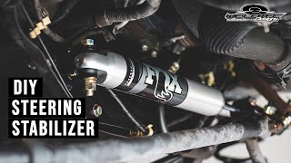 DIY Steering Stabilizer Install  Ford Econoline Van [upl. by Nay]