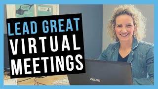 How to Run a Virtual Meeting BEST PRACTICES [upl. by Olinde]