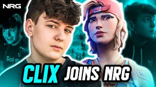 Clix Joins NRG Fortnite  Official Announcement Video [upl. by Atiragram]