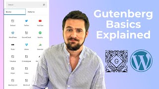 Basics of Gutenberg Tutorial  What is Gutenberg WordPress [upl. by Elocel359]