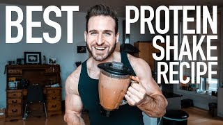 HOW TO MAKE A PROTEIN SHAKE  BEST CHOCOLATE PROTEIN SHAKE RECIPE [upl. by Cloris]