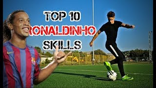 Learn 10 RONALDINHO Skills Tutorial  UFS2000 [upl. by Leahcimnaes]