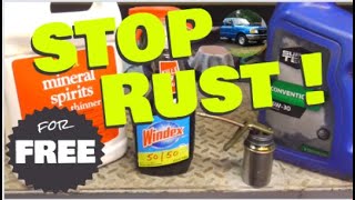 DIY Rust Proofing with Used Motor Oil [upl. by Brackely]