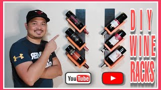 DIY Wine Racks 1 [upl. by Ehtyaf]