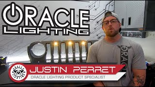 ORACLE PreRunner Style LED Grill Kit for Wrangler JL Installation Guide [upl. by Nosyrb]