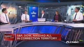 Dow drops 1100 points continues fastest 10 drop in history [upl. by Ardith]