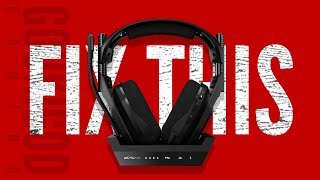 How To Fix Astro A50 Audio Problems And Other Headsets Too [upl. by Jobyna984]