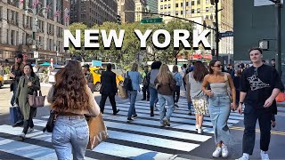 New York City Virtual Walking Tour  Midtown Manhattan 4K NYC Walk  Hudson Yards amp Midtown West [upl. by Aitenev]