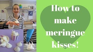 How to make meringue kisses [upl. by Lola]