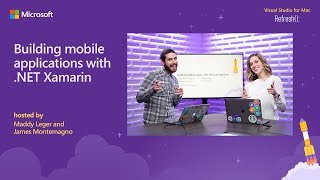 Building mobile applications with NET Xamarin [upl. by Aihsenat]