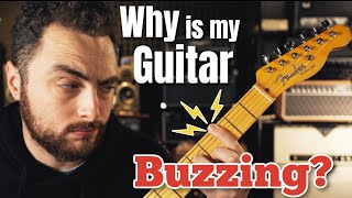 Why Is My Guitar Buzzing Fixing Fret Buzz [upl. by Nimaj]