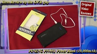 Item review  PINENG PN951 Power Bank 10000mAh [upl. by Nairred]