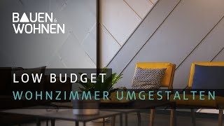 Einrichtungstipps fürs Wohnzimmer  Low Budget Umgestaltung [upl. by Acilgna41]