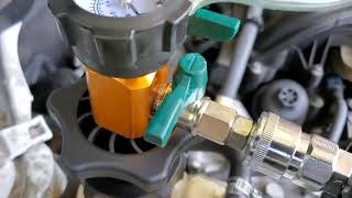 OEM Tools Airvac Coolant refiller unboxing and demo [upl. by Naujid]