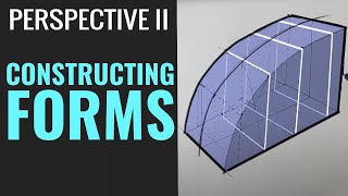 PERSPECTIVE BASICS mirroring planes and curves [upl. by Asserrac920]