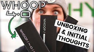 WHOOP 40 Unboxing amp First Impressions WOW [upl. by Dodd746]