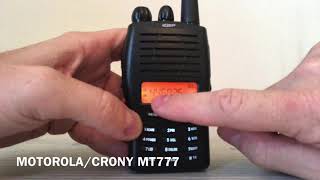 Programming the CronyMotorola MT777 [upl. by Hemingway]