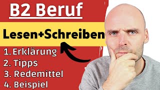 B2 Beruf Prüfung  Lesen  Schreiben [upl. by Kerry]