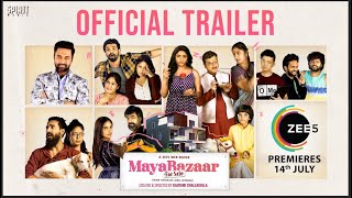 MayaBazaar For Sale  Official Trailer  A ZEE5 Web Series Dr Naresh  Eesha  Navadeep  Jul 14th [upl. by Fitting741]