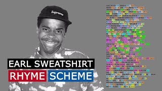 Earl Sweatshirt on Oldie  Rhyme Scheme [upl. by Genia308]