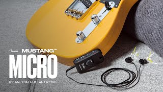 Introducing The Mustang Micro  Fender Amplifiers  Fender [upl. by Gersham790]