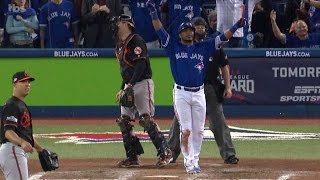 BALTOR Encarnacion launches walkoff homer in 11th Blue Jays to ALDS [upl. by Parrott]