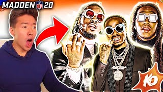 MIGOS IN SUPERSTAR KO THE UNSTOPPABLE TRIO Madden 20 [upl. by Nnylram]