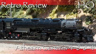 Retro Review HO Athearn Genesis 4884 Big Boy UP [upl. by Hebner980]