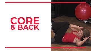 CORE and BACK  Walk at Home Workouts [upl. by Iggem]