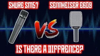 Shure SM57 vs Sennheiser E609  The Ultimate Instrument Microphone Shootout [upl. by Ytrebil179]