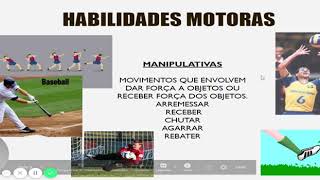 Habilidades motoras  Educação física [upl. by Jesus]