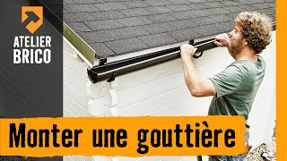 Atelier brico HORNBACH  Monter la gouttière [upl. by Darya]