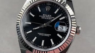 Rolex Datejust 41 126334 Rolex Watch Review [upl. by Sapphire]