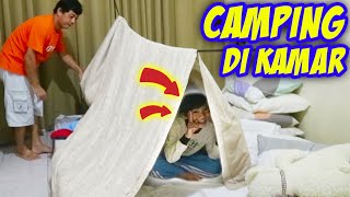 CAMPING BIKIN TENDA DI KAMAR TIDUR  24 JAM Papa Bilang Iya 4  Challenge Lucu  CnX Adventurers [upl. by Yknip174]