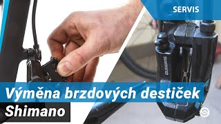 Výměna brzdových destiček Shimano [upl. by Hein]